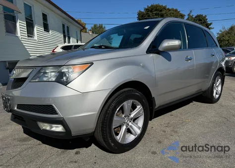 2013 Acura Mdx z USA, uszkodzony, nr VIN 2HNYD2H2XDH512093
